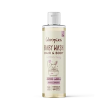 Wooden Spoon Woopies Bio baba tusfürdő és sampon - Cotton hug (200 ml)