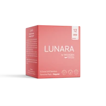 Wooden Spoon Lunara Bambusz tisztasági betét - szárnyas, normál (12 db)