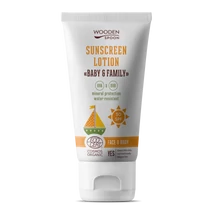 Wooden Spoon Bio naptej és testápoló SPF30 (150 ml)