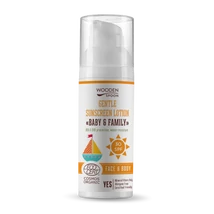 Wooden Spoon Bio naptej és testápoló SPF 30 (50 ml)