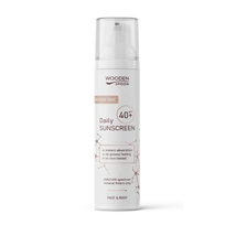 Wooden Spoon Natural - Ásványi Fényvédő emulzió arcra és testre SPF40+ (100 ml)