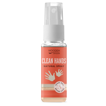 Wooden Spoon Natural - Kéztisztító spray az egész családnak (50 ml)