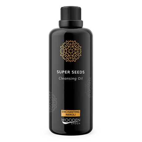 Wooden Spoon Bio Superseed arctisztító - száraz bőrre (100 ml)