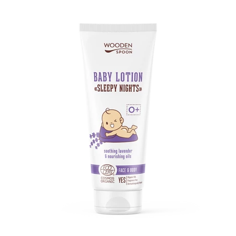 Wooden Spoon Bio Babaápoló tej levendulával (100 ml)