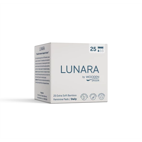 Wooden Spoon Lunara Bambusz tisztasági betét - vékony (25 db)