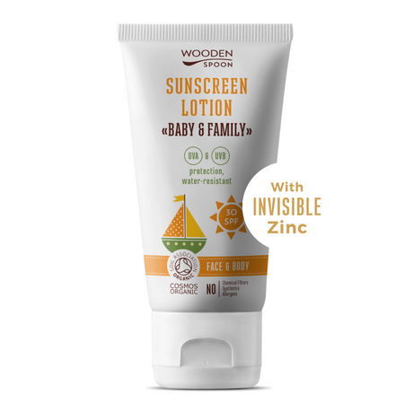 Wooden Spoon Bio naptej és testápoló SPF30 (150 ml)