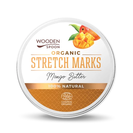 Wooden Spoon Bio mangó testápoló vaj striák ellen (100 ml)