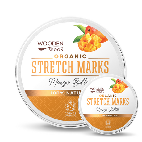 Wooden Spoon Bio mangó testápoló vaj striák ellen próba (15 ml)